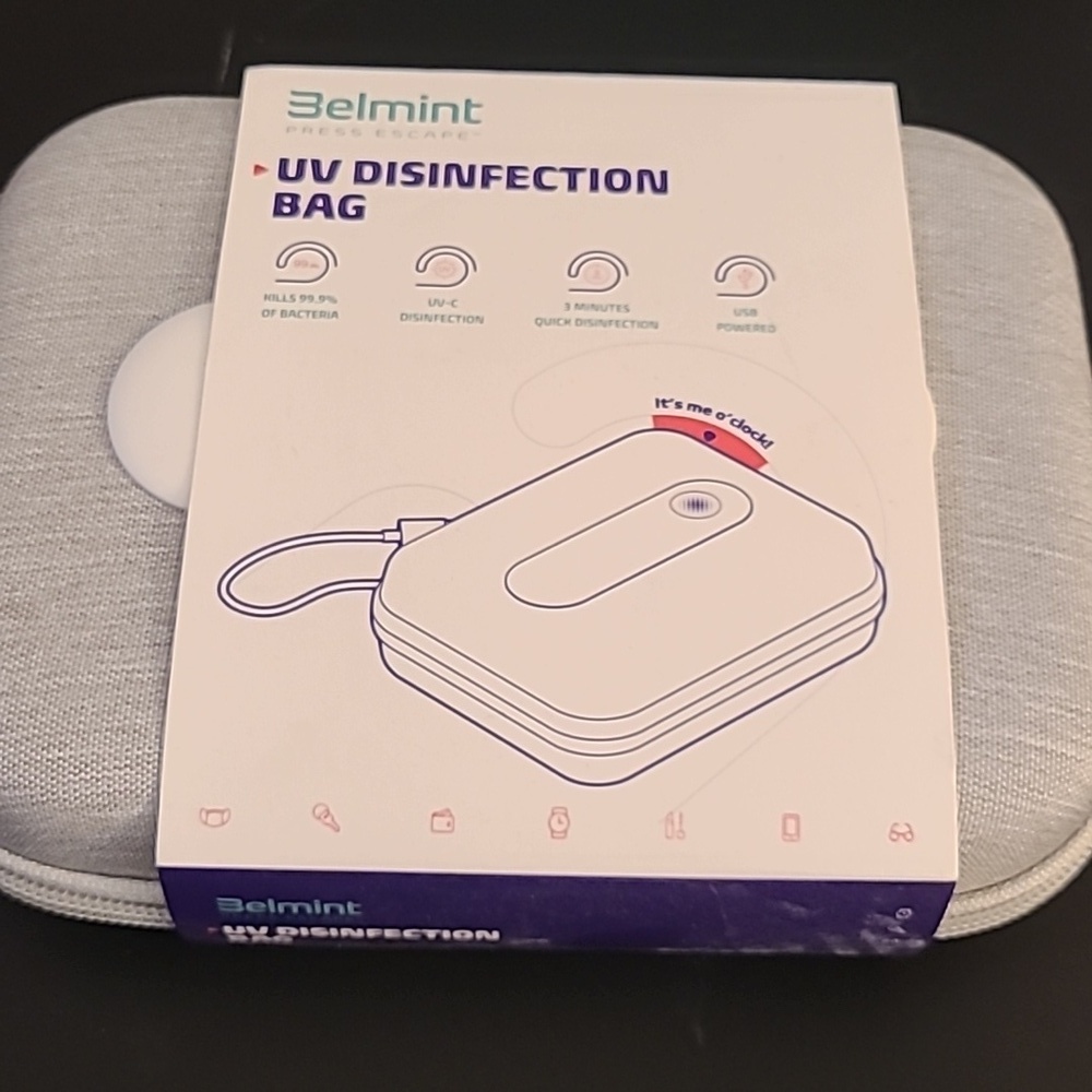 Belmont uv disinfectant bag